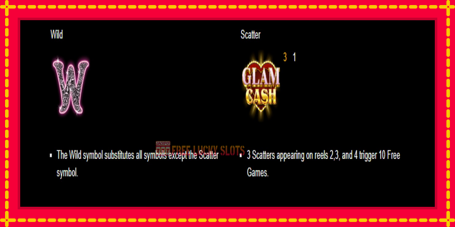 Glam Cash: สล็อตแมชชีนพร้อมกราฟิกที่ทันสมัย, รูปภาพ 4