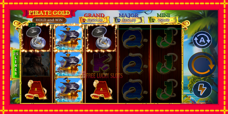 Pirate Gold Hold and Win: สล็อตแมชชีนพร้อมกราฟิกที่ทันสมัย, รูปภาพ 3