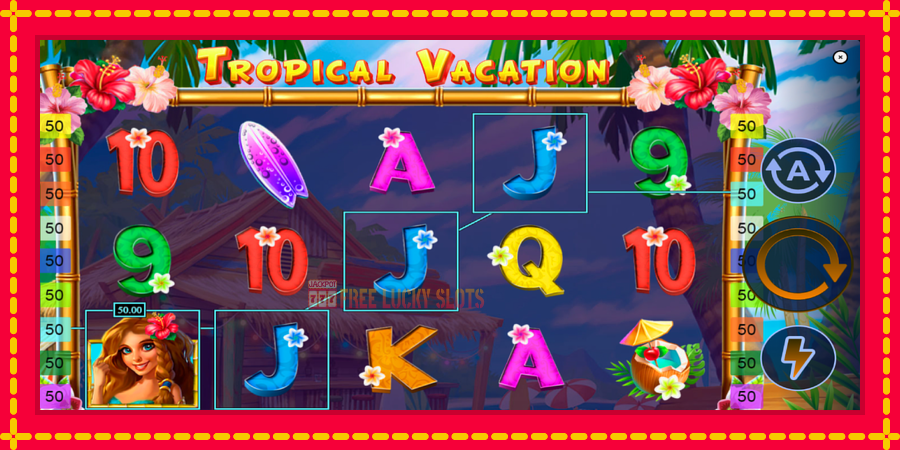 Tropical Vacation: สล็อตแมชชีนพร้อมกราฟิกที่ทันสมัย, รูปภาพ 3