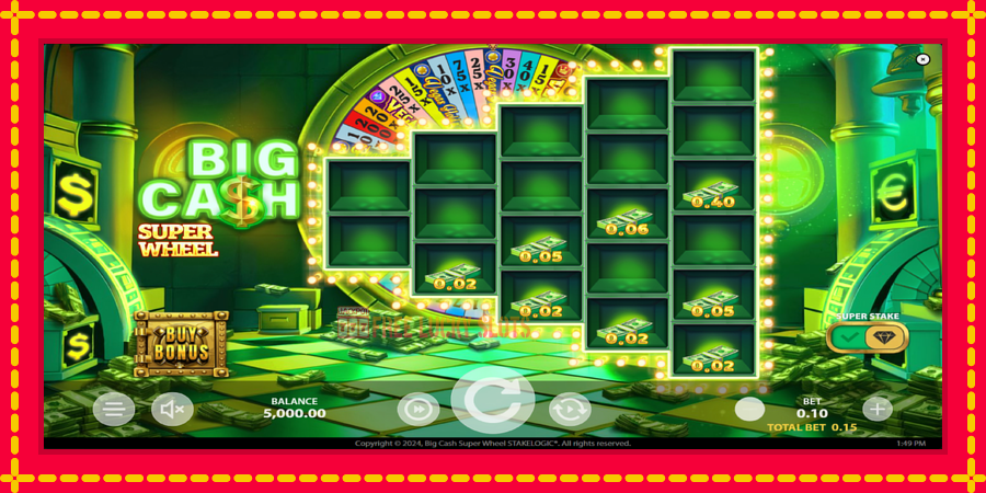 Big Cash Super Wheel: สล็อตแมชชีนพร้อมกราฟิกที่ทันสมัย, รูปภาพ 2