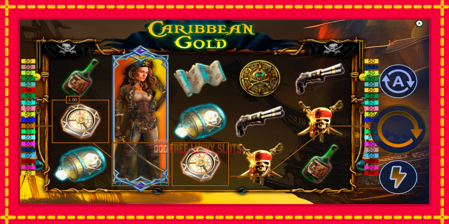 Caribbean Gold.: สล็อตแมชชีนพร้อมกราฟิกที่ทันสมัย, รูปภาพ 4