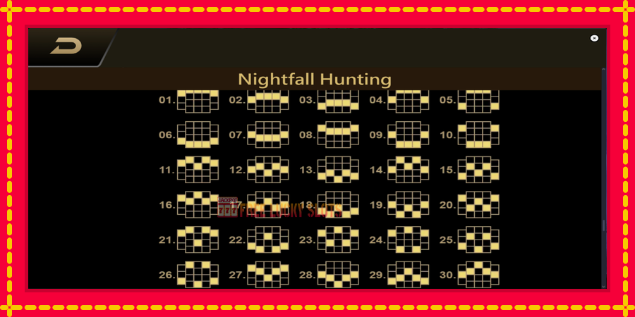 Nightfall Hunting: สล็อตแมชชีนพร้อมกราฟิกที่ทันสมัย, รูปภาพ 7