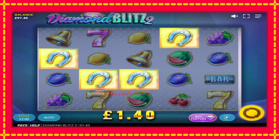 Diamond Blitz 2: สล็อตแมชชีนพร้อมกราฟิกที่ทันสมัย, รูปภาพ 3