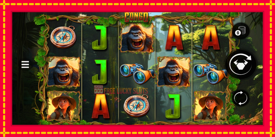 Congo The Kong Quest: สล็อตแมชชีนพร้อมกราฟิกที่ทันสมัย, รูปภาพ 1