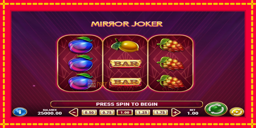 Mirror Joker: สล็อตแมชชีนพร้อมกราฟิกที่ทันสมัย, รูปภาพ 1