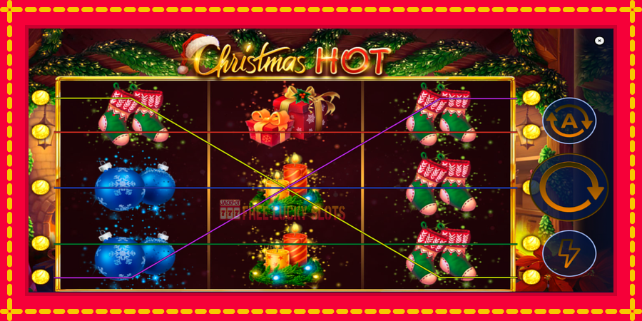 Christmas Hot: สล็อตแมชชีนพร้อมกราฟิกที่ทันสมัย, รูปภาพ 1