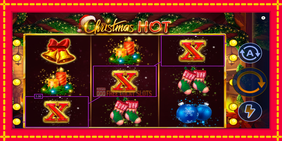 Christmas Hot: สล็อตแมชชีนพร้อมกราฟิกที่ทันสมัย, รูปภาพ 2