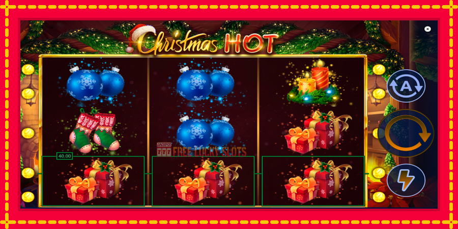 Christmas Hot: สล็อตแมชชีนพร้อมกราฟิกที่ทันสมัย, รูปภาพ 3