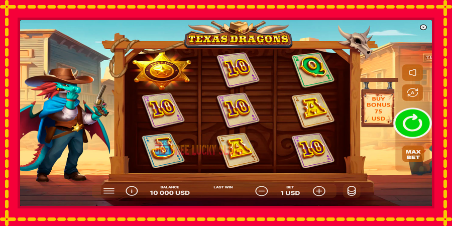 Texas Dragons: สล็อตแมชชีนพร้อมกราฟิกที่ทันสมัย, รูปภาพ 1