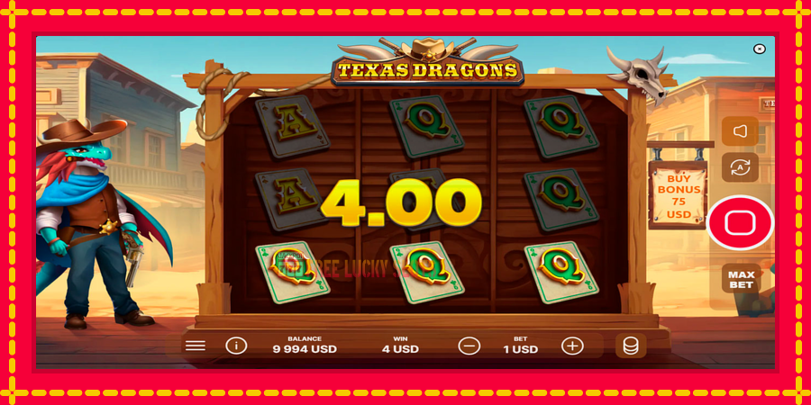 Texas Dragons: สล็อตแมชชีนพร้อมกราฟิกที่ทันสมัย, รูปภาพ 2