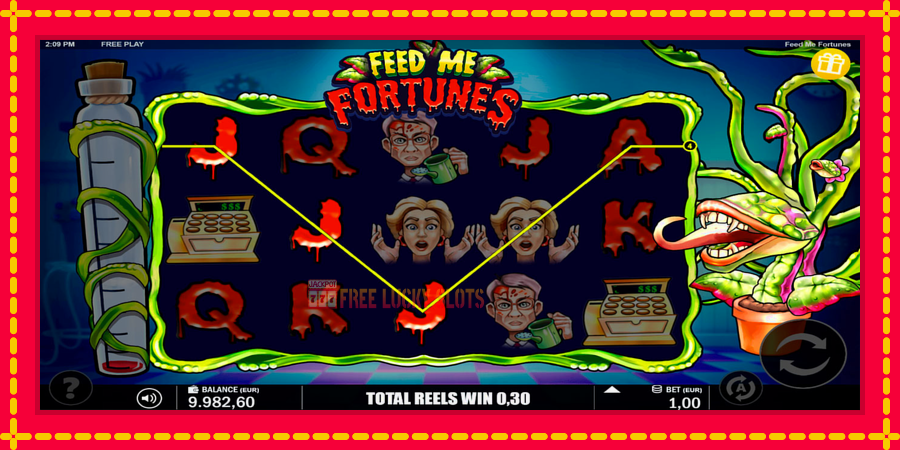 Feed Me Fortunes: สล็อตแมชชีนพร้อมกราฟิกที่ทันสมัย, รูปภาพ 4