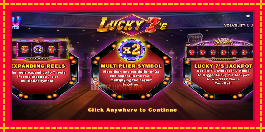 Lucky 7s: สล็อตแมชชีนพร้อมกราฟิกที่ทันสมัย, รูปภาพ 1