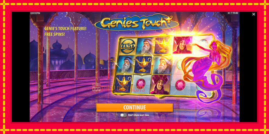 Genies Touch: สล็อตแมชชีนพร้อมกราฟิกที่ทันสมัย, รูปภาพ 1