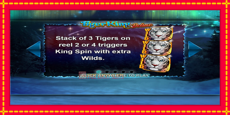 Tiger King Deluxe: สล็อตแมชชีนพร้อมกราฟิกที่ทันสมัย, รูปภาพ 1