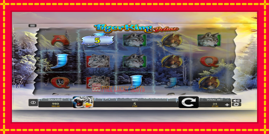 Tiger King Deluxe: สล็อตแมชชีนพร้อมกราฟิกที่ทันสมัย, รูปภาพ 3