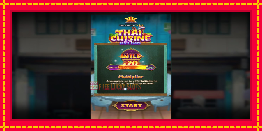 Thai Cuisine: สล็อตแมชชีนพร้อมกราฟิกที่ทันสมัย, รูปภาพ 1