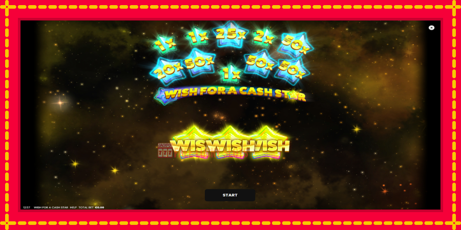 Wish for a Cash Star: สล็อตแมชชีนพร้อมกราฟิกที่ทันสมัย, รูปภาพ 1