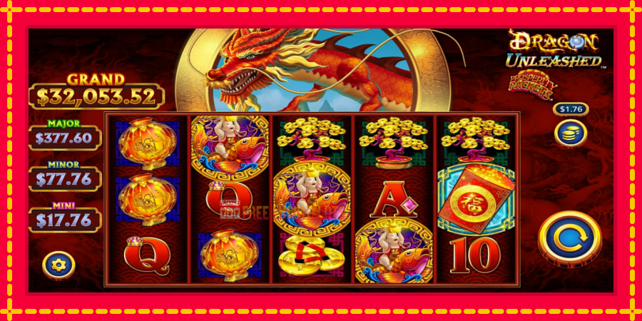 Dragon Unleashed - Prosperity Packets: สล็อตแมชชีนพร้อมกราฟิกที่ทันสมัย, รูปภาพ 2