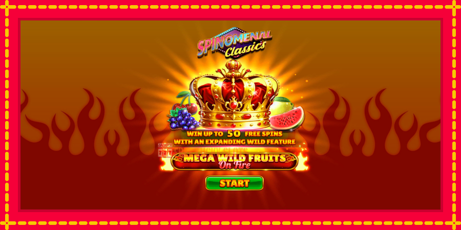 Mega Wild Fruits - On Fire: สล็อตแมชชีนพร้อมกราฟิกที่ทันสมัย, รูปภาพ 1