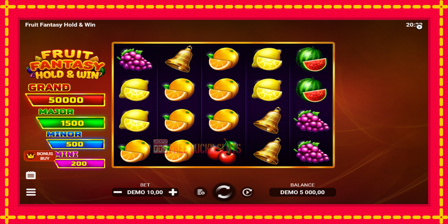 Fruit Fantasy Hold & Win: สล็อตแมชชีนพร้อมกราฟิกที่ทันสมัย, รูปภาพ 2