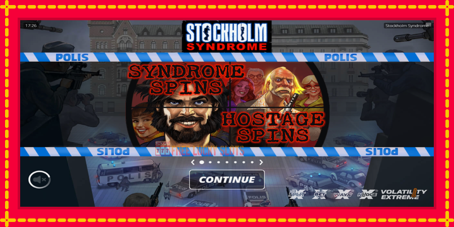 Stockholm Syndrome: สล็อตแมชชีนพร้อมกราฟิกที่ทันสมัย, รูปภาพ 1