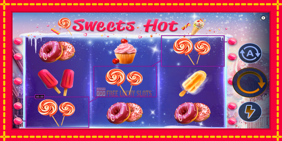 Sweets Hot: สล็อตแมชชีนพร้อมกราฟิกที่ทันสมัย, รูปภาพ 3