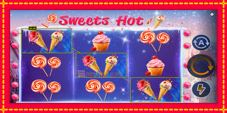 Sweets Hot: สล็อตแมชชีนพร้อมกราฟิกที่ทันสมัย, รูปภาพ 4