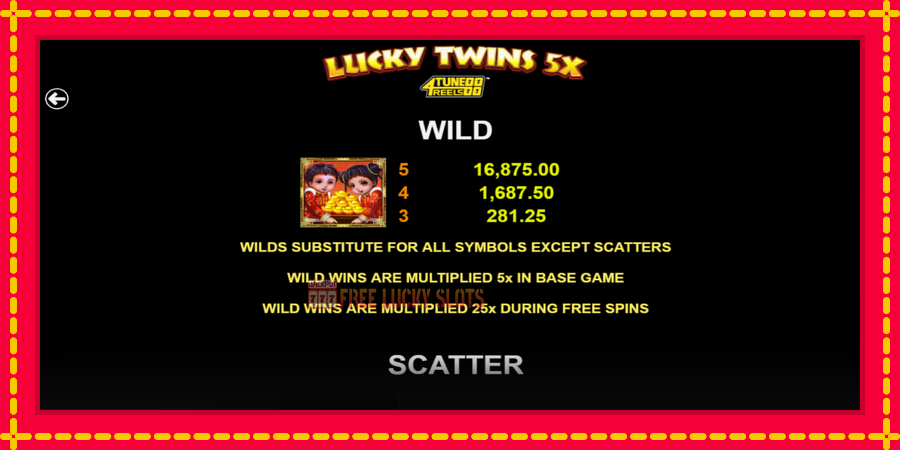 Lucky Twins 5X 4Tune Reels: สล็อตแมชชีนพร้อมกราฟิกที่ทันสมัย, รูปภาพ 5