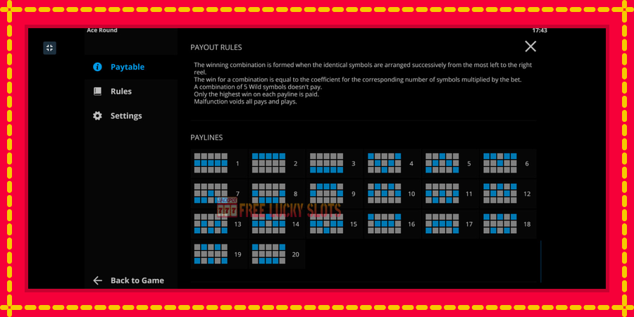 Ace Round: สล็อตแมชชีนพร้อมกราฟิกที่ทันสมัย, รูปภาพ 7