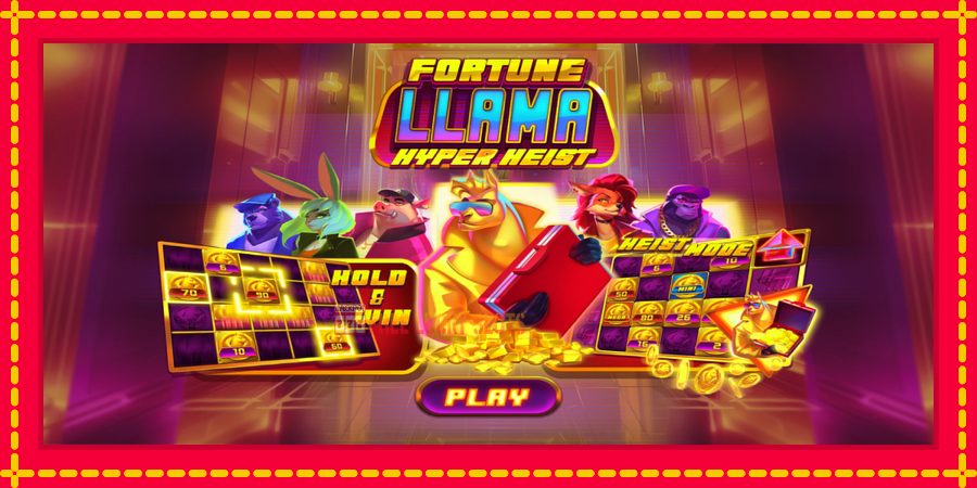 Fortune Llama Hyper Heist: สล็อตแมชชีนพร้อมกราฟิกที่ทันสมัย, รูปภาพ 1