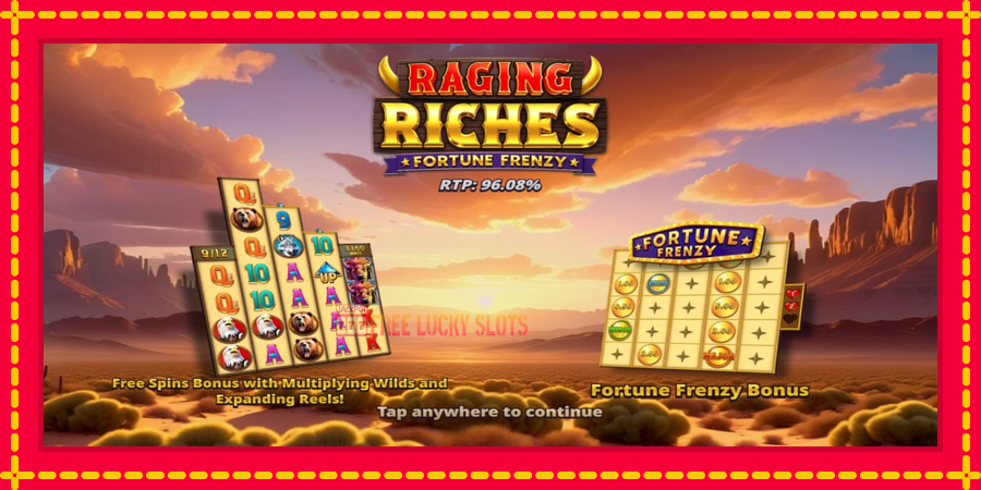 Raging Riches: สล็อตแมชชีนพร้อมกราฟิกที่ทันสมัย, รูปภาพ 1