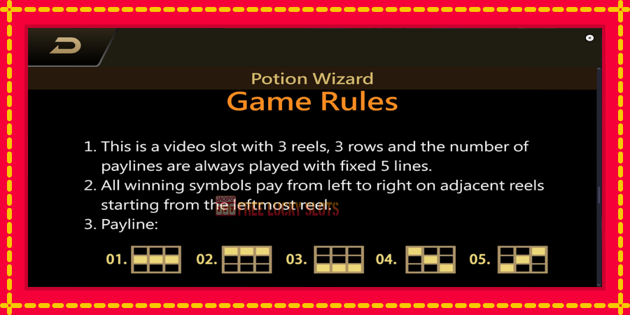 Potion Wizard: สล็อตแมชชีนพร้อมกราฟิกที่ทันสมัย, รูปภาพ 7