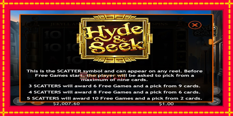 Hyde & Seek: สล็อตแมชชีนพร้อมกราฟิกที่ทันสมัย, รูปภาพ 6