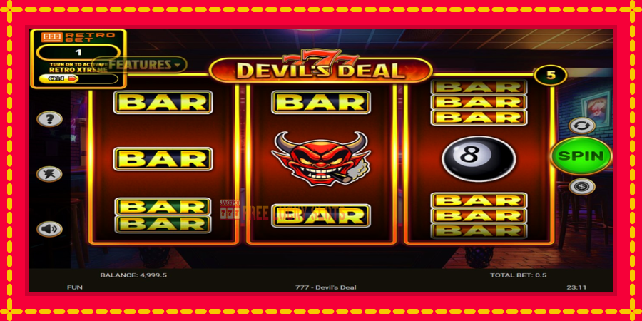 777 Devils Deal: สล็อตแมชชีนพร้อมกราฟิกที่ทันสมัย, รูปภาพ 2