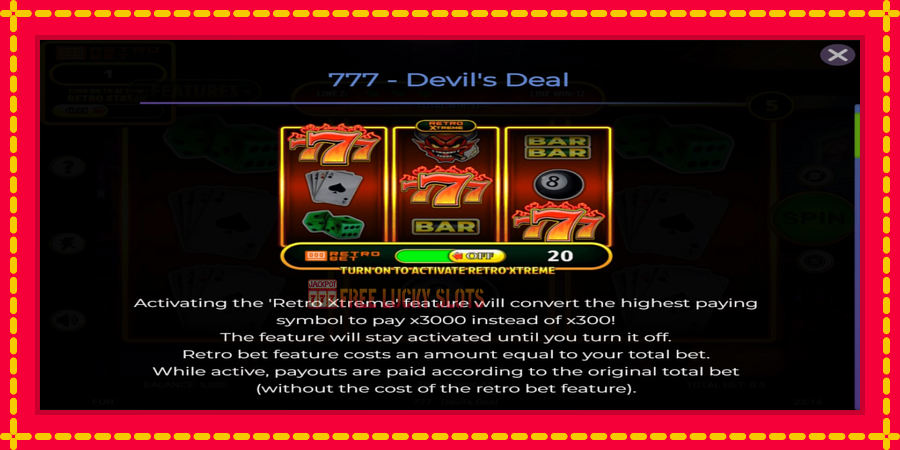 777 Devils Deal: สล็อตแมชชีนพร้อมกราฟิกที่ทันสมัย, รูปภาพ 4