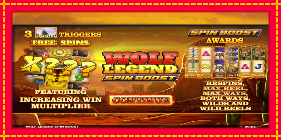 Wolf Legend Spin Boost: สล็อตแมชชีนพร้อมกราฟิกที่ทันสมัย, รูปภาพ 1