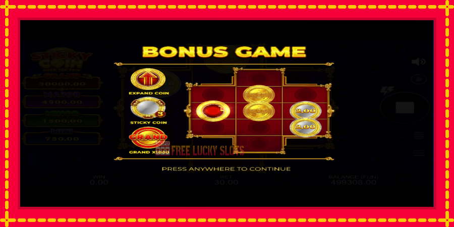 Sticky Coin: Hold the Spin: สล็อตแมชชีนพร้อมกราฟิกที่ทันสมัย, รูปภาพ 3