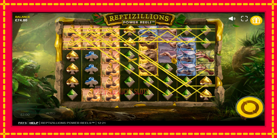 Reptizillions Power Reels: สล็อตแมชชีนพร้อมกราฟิกที่ทันสมัย, รูปภาพ 4