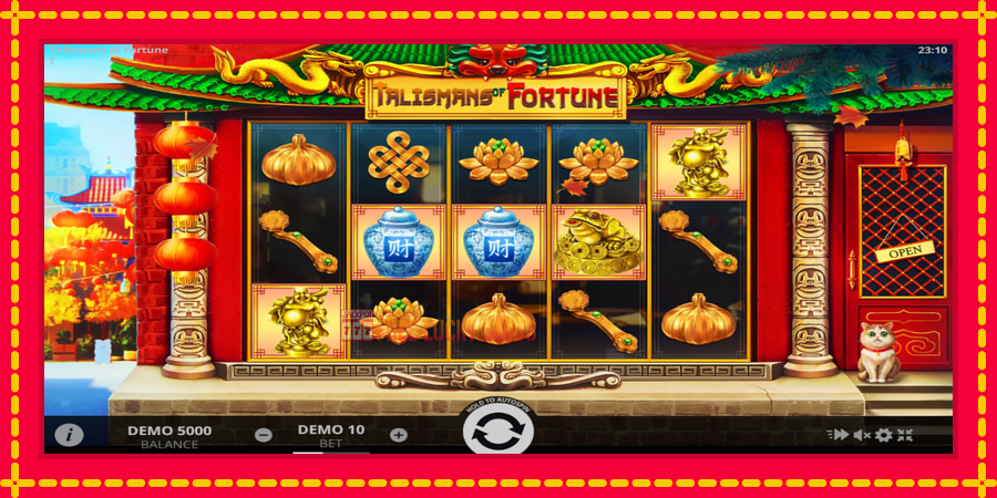 Talismans of Fortune: สล็อตแมชชีนพร้อมกราฟิกที่ทันสมัย, รูปภาพ 1