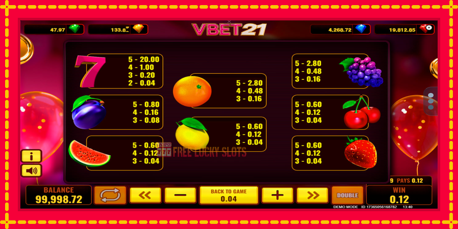 Vbet 21: สล็อตแมชชีนพร้อมกราฟิกที่ทันสมัย, รูปภาพ 6