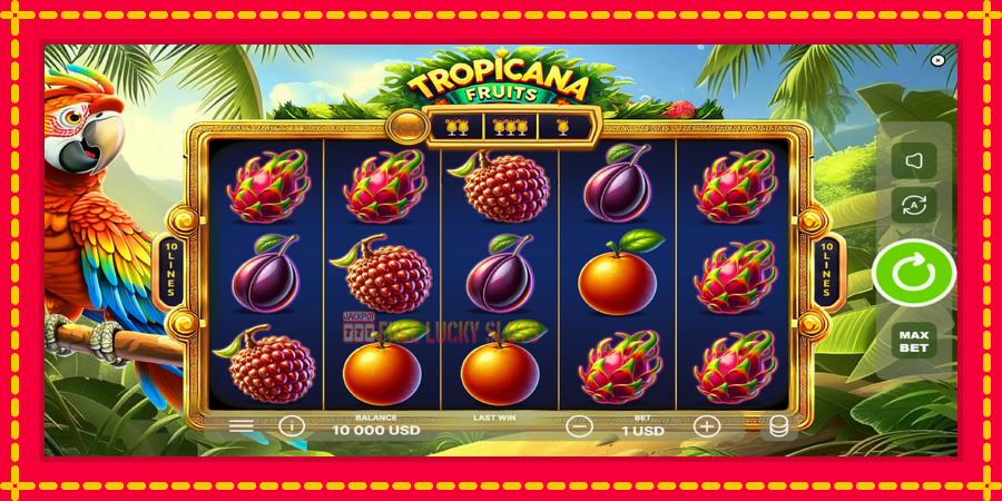 Tropicana Fruits: สล็อตแมชชีนพร้อมกราฟิกที่ทันสมัย, รูปภาพ 2