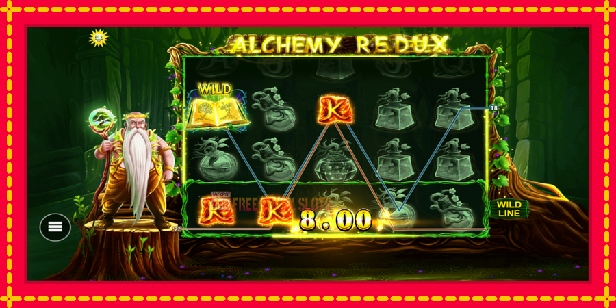 Alchemy Redux: สล็อตแมชชีนพร้อมกราฟิกที่ทันสมัย, รูปภาพ 3