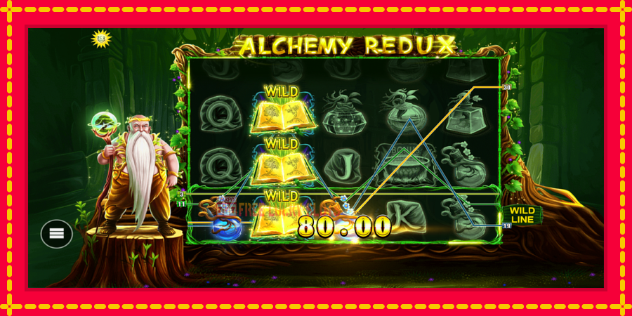 Alchemy Redux: สล็อตแมชชีนพร้อมกราฟิกที่ทันสมัย, รูปภาพ 4