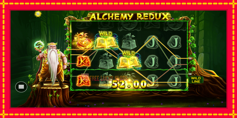 Alchemy Redux: สล็อตแมชชีนพร้อมกราฟิกที่ทันสมัย, รูปภาพ 5