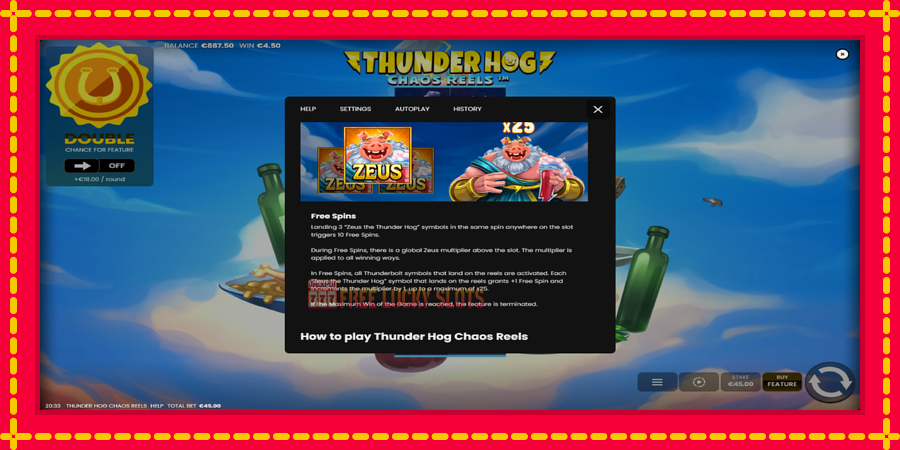 Thunder Hog Chaos Reels: สล็อตแมชชีนพร้อมกราฟิกที่ทันสมัย, รูปภาพ 7