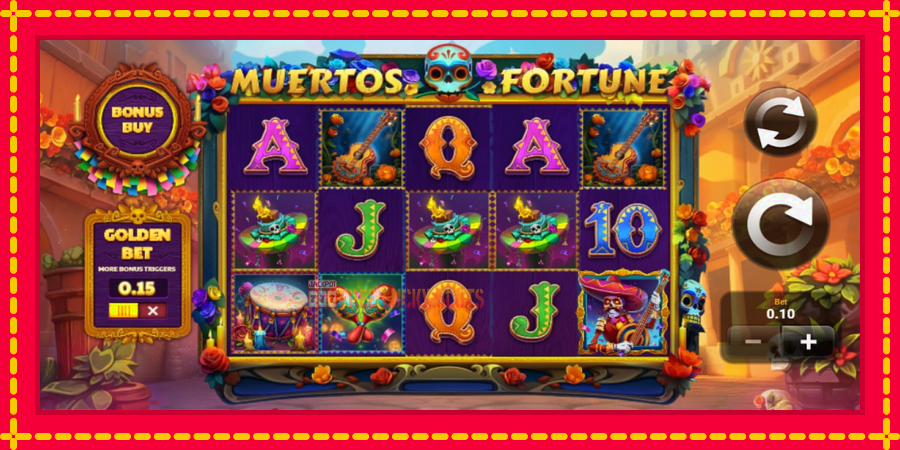 Muertos Fortune: สล็อตแมชชีนพร้อมกราฟิกที่ทันสมัย, รูปภาพ 1