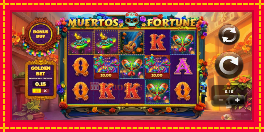 Muertos Fortune: สล็อตแมชชีนพร้อมกราฟิกที่ทันสมัย, รูปภาพ 3