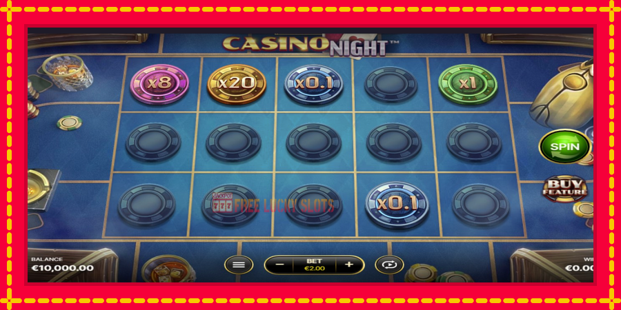 Casino Night: สล็อตแมชชีนพร้อมกราฟิกที่ทันสมัย, รูปภาพ 1