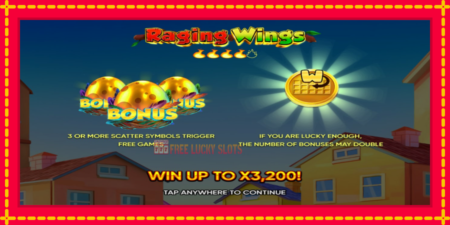 Raging Wings: สล็อตแมชชีนพร้อมกราฟิกที่ทันสมัย, รูปภาพ 1