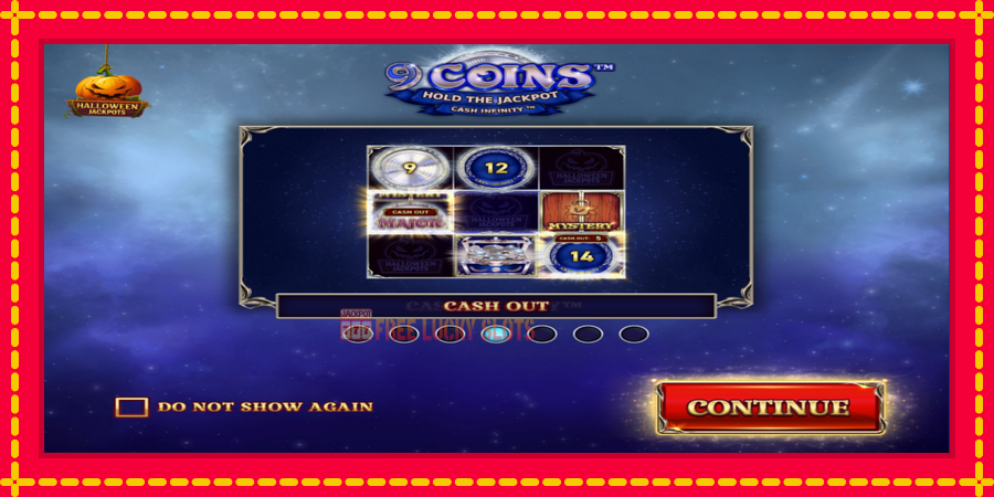 9 Coins Grand Platinum Edition Halloween Jackpot: สล็อตแมชชีนพร้อมกราฟิกที่ทันสมัย, รูปภาพ 1